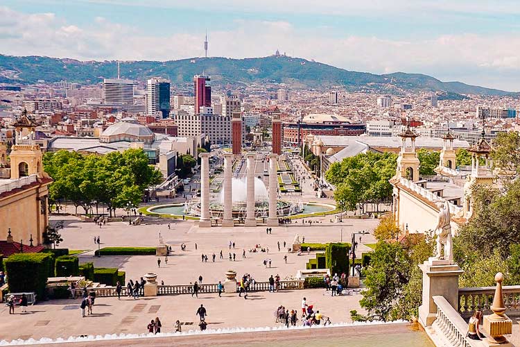 Magic Fountain of Montjuïc: Spain landmarks