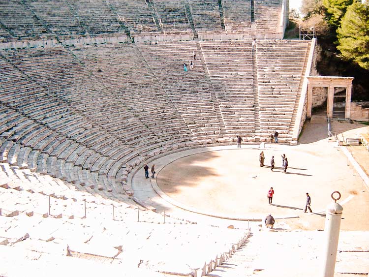 Epidaurus Theatre Greek Landmarks