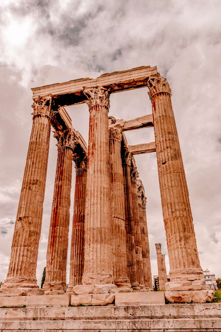 Olympieion Athens - Landmarks in Greece
