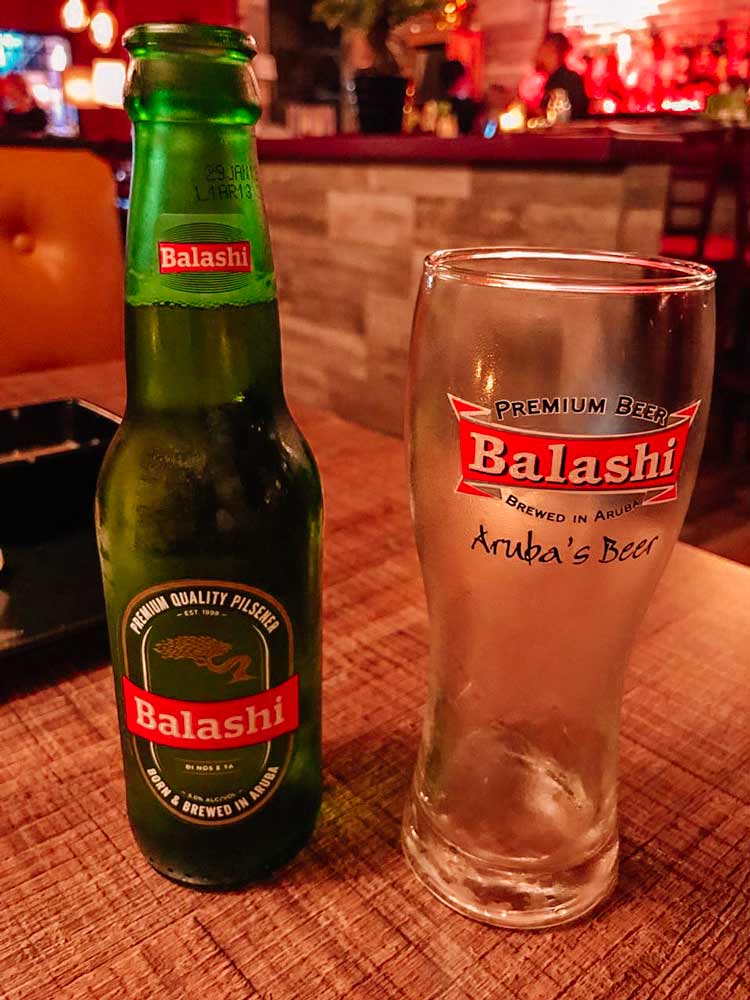 Aruba beer - Balashi