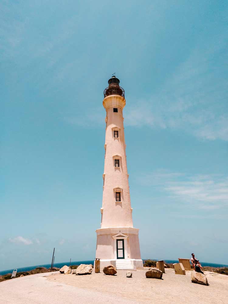 California Lighthouse Aruba Travel