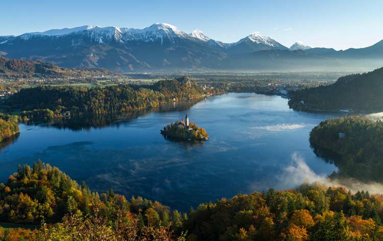 Slovenia itinerary: Lake Bled images