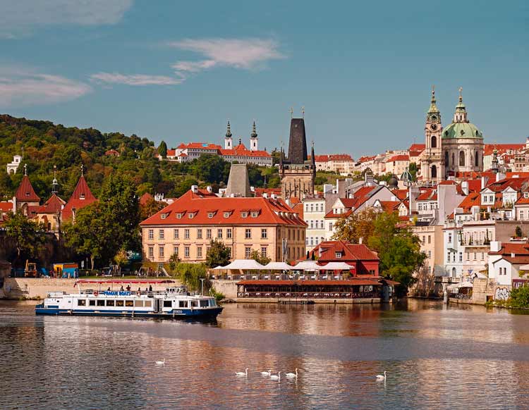 Prague river boat ride