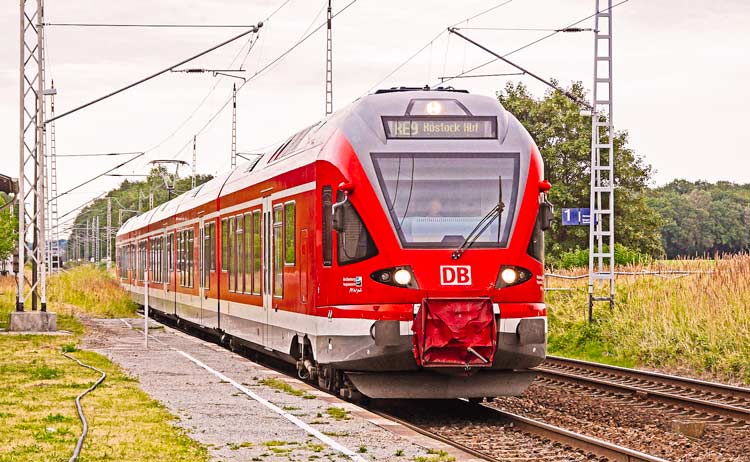 Trains to get around in Europe