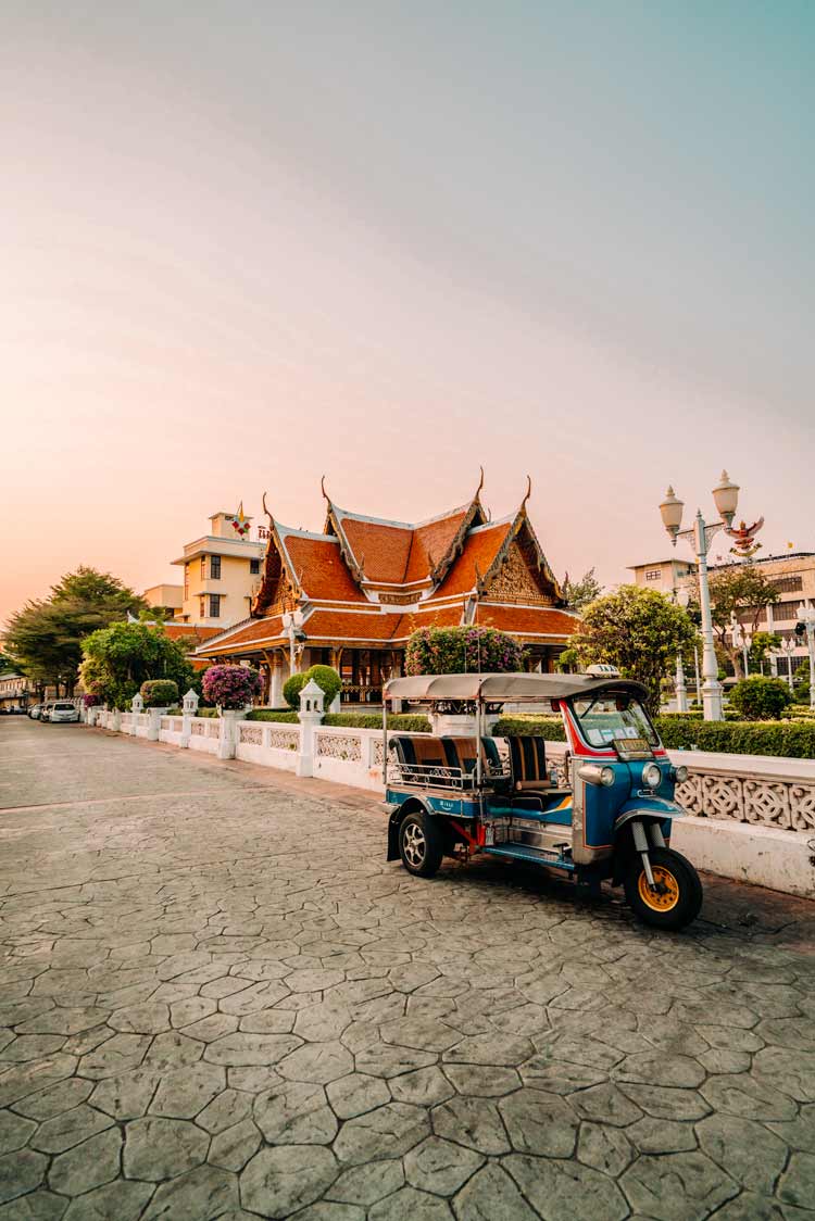 Tuk-tuks in Thailand