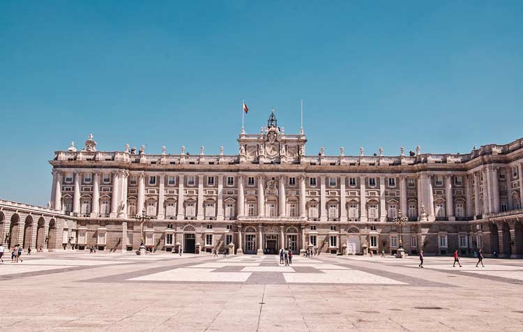 Palacio Real Madrid Landmarks