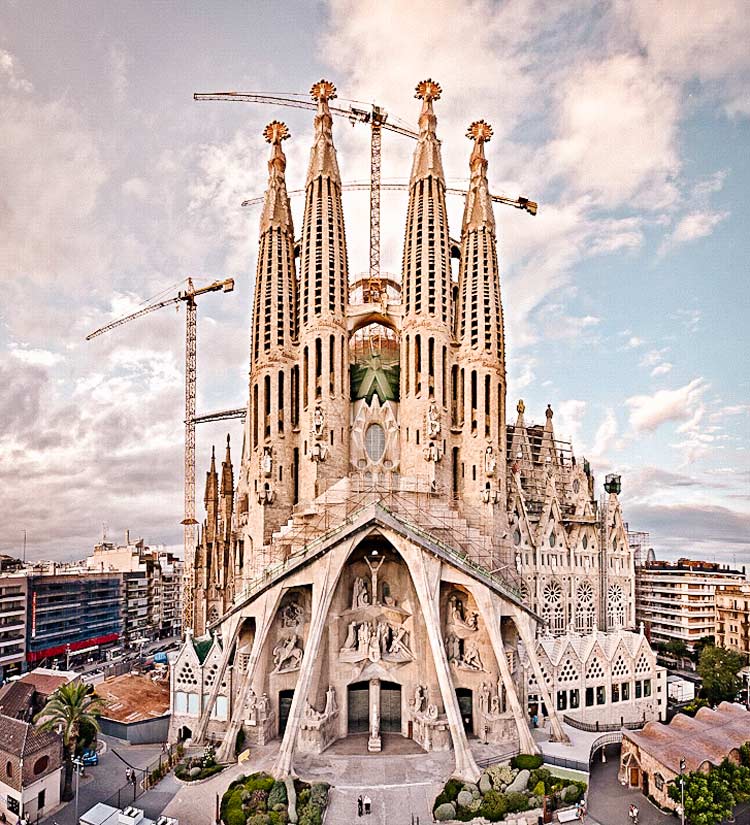 Famous Historic Buildings And Landmarks Of Spain Detailed Architecture