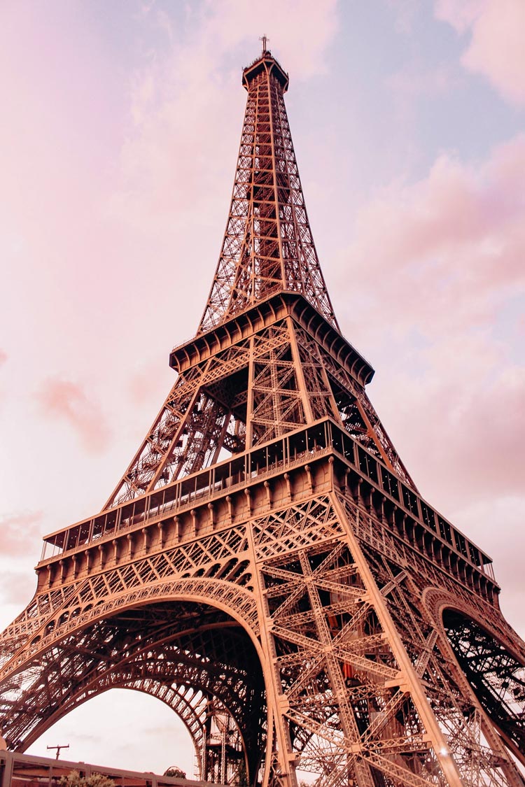 Landmarks in Paris: Eiffel Tower