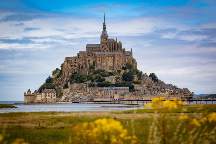 Mont-Saint Michel's Abbey, France landmarks