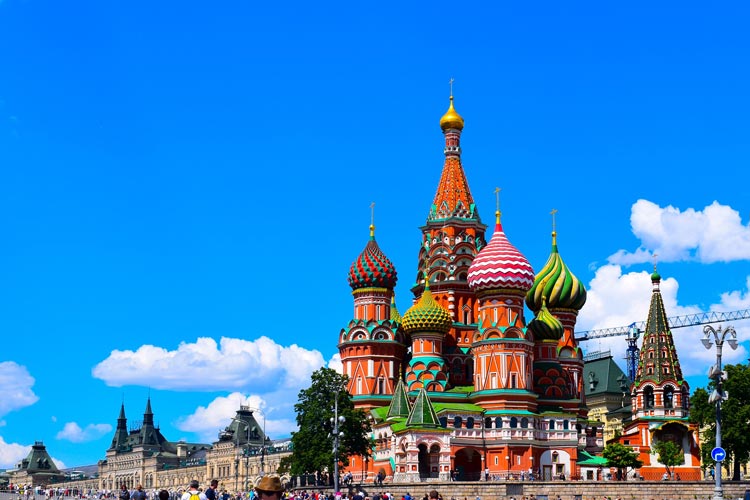 St. Basil's Cathedral Russia Landmarks