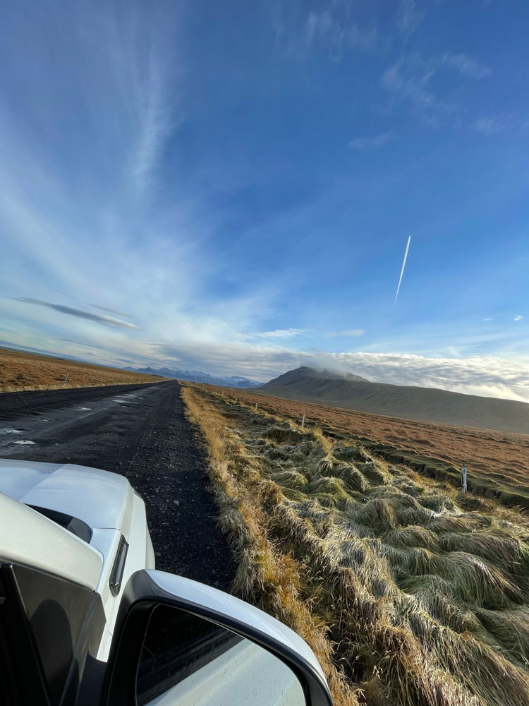Driving in Iceland