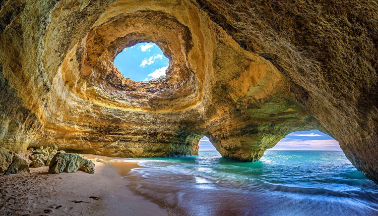 Benagil Sea Cave Algarve Portugal